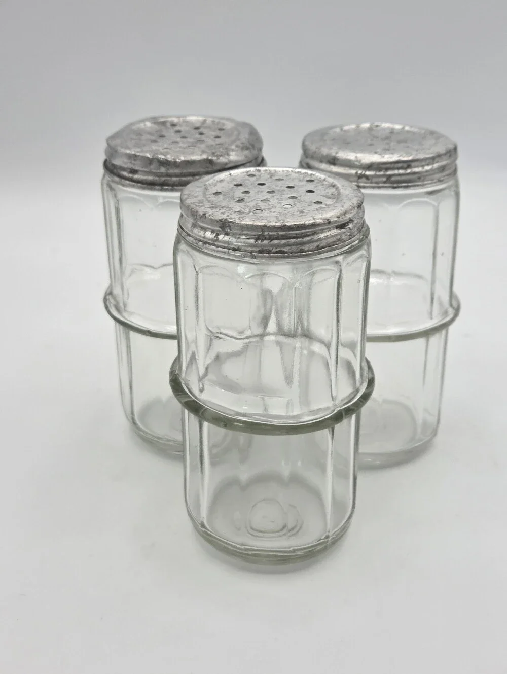 Vintage Hoosier Style Spice Jars